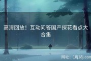 高清回放！互动问答国产探花看点大合集