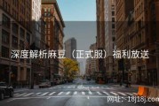 深度解析麻豆（正式服）福利放送