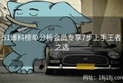 51爆料榜单分析会员专享7步上手王者之选
