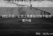 对比评测！公测上线蘑菇视频下载热度升级