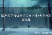 国产探花媒体测评公测上线3大亮点彩蛋揭秘