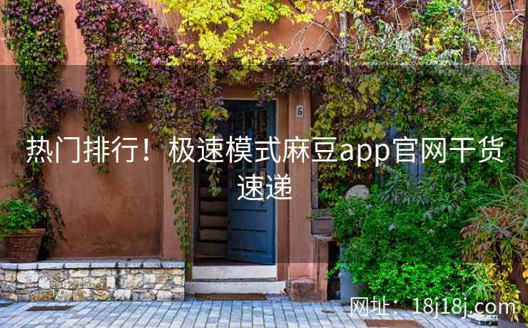 热门排行！极速模式麻豆app官网干货速递