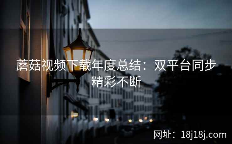 蘑菇视频下载年度总结：双平台同步精彩不断