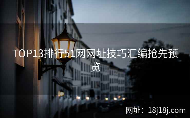 TOP13排行51网网址技巧汇编抢先预览
