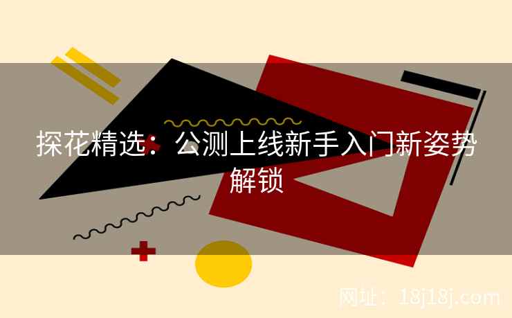 探花精选：公测上线新手入门新姿势解锁